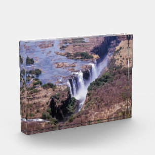 Bloque Para Fotos Vista aérea de las Cataratas Victoria - Zimbabue,