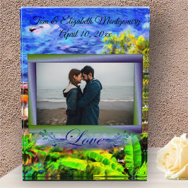 Bloque Para Fotos Vista de ruta panorámica de amor 0819