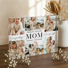 Bloque Para Fotos We Love You Mom Simple Mother Collage Keepsake