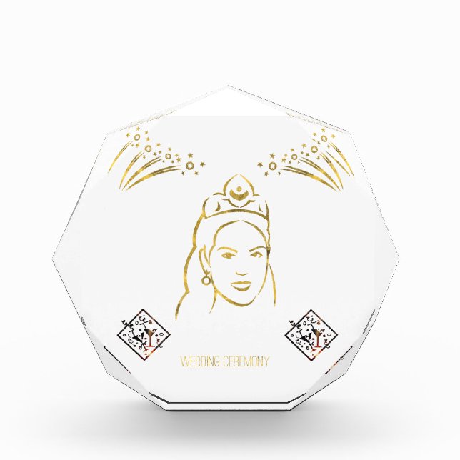 Bloque Para Fotos wedding ceremony style (Anverso)