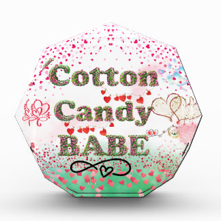 Bloque Para Fotos Whimsical Cotton Candy Babe Photo & Art Block