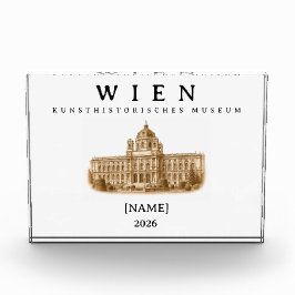 Bloque Para Fotos Wien Kunsthistorisches Museum | Name & Jahr
