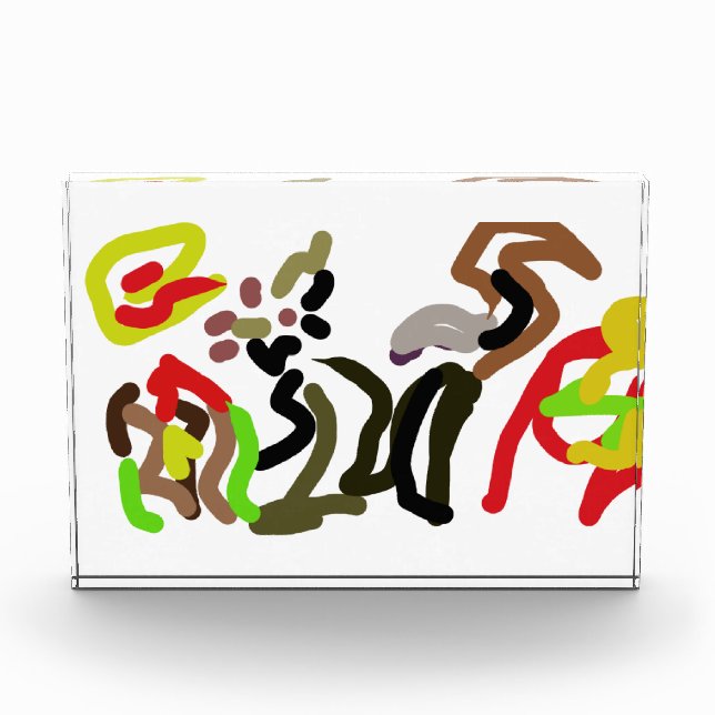 Bloque Para Fotos Wolf wild ink autumn  (Anverso)