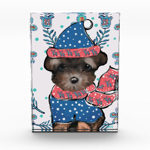 Bloque Para Fotos Yorkie Poo 