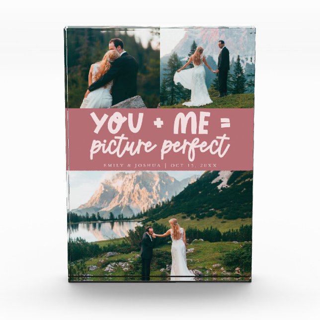 Bloque Para Fotos You and Me Picture Perfect Newlywed Pink (Anverso)