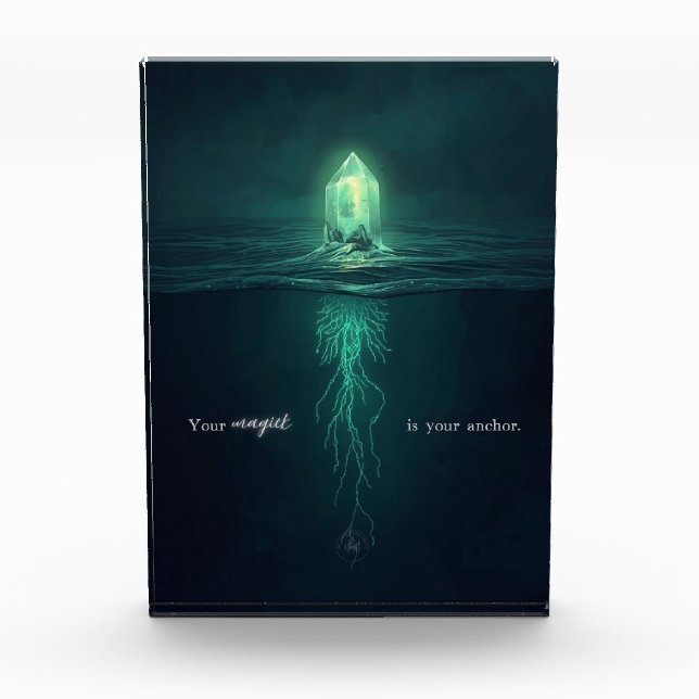 Bloque Para Fotos Your Magick is Your Anchor Motivational (Anverso)
