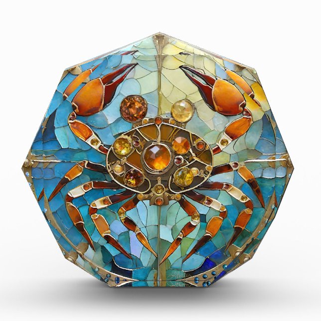 Bloque Para Fotos Zodiaco - Cáncer El Cangrejo (Anverso)