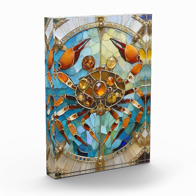 Bloque Para Fotos Zodiaco - Cáncer El Cangrejo (Izquierda)