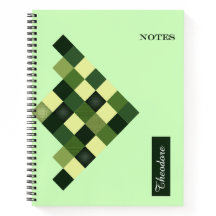 Bloque verde impresionante - Cuaderno de vuelta al