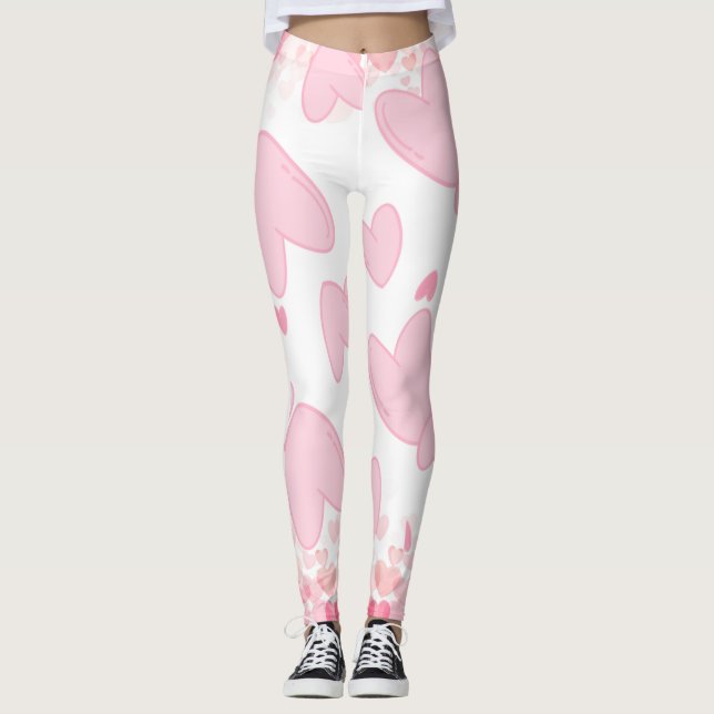 BLOQUEANDO LEGGINGS DE CORAZONES (Anverso)