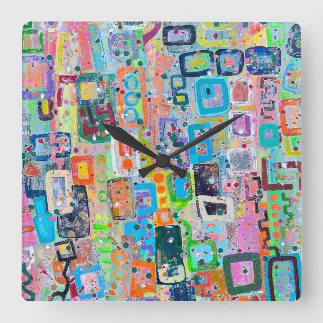 Bloquear reloj de pared Fiesta (Anverso)