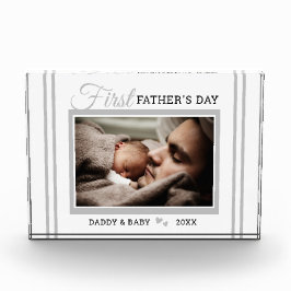 Bloqueo de fotos blancas del Día del Nuevo Padre