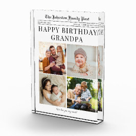 Bloqueo de fotos, Collage de fotos de periódico pa