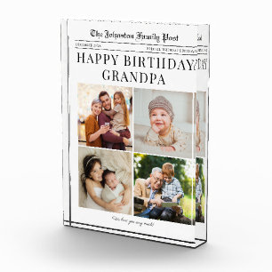 Bloqueo de fotos, Collage de fotos de periódico pa