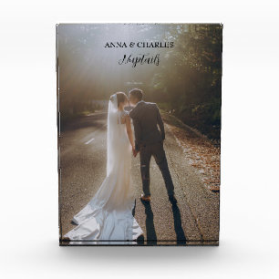 Bloqueo de fotos de Boda de Novia y Groom Nuptails