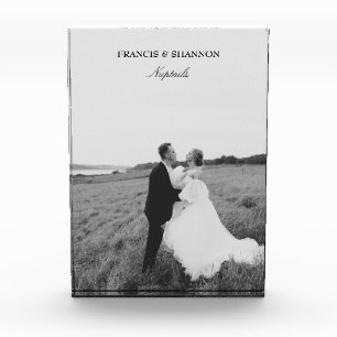 Bloqueo de fotos de Boda de Novia y Groom Nuptails