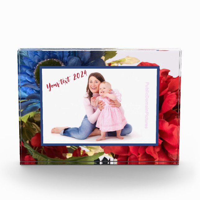 Bloqueo de fotos de familia patriótica (Anverso)