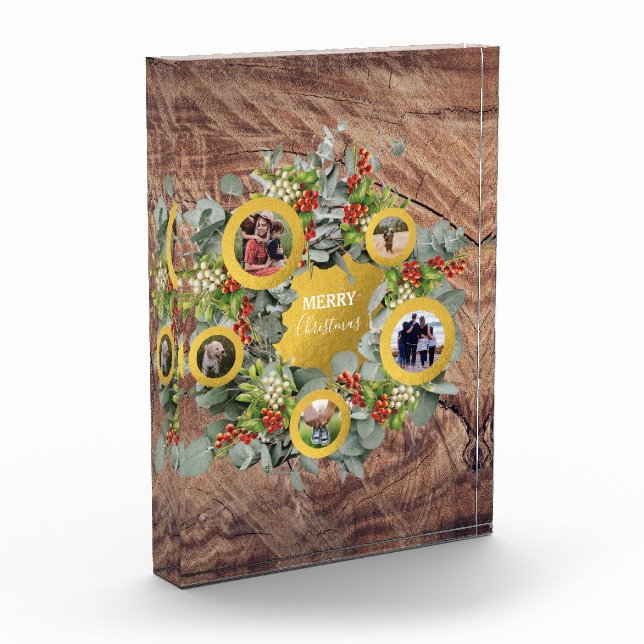 Bloqueo de fotos de feriado de Collage de fotos po (Izquierda)