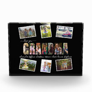 Bloqueo de fotos de las cartas de Collage de fotos