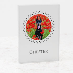 Bloqueo de fotos de perro personalizado - Regalo d