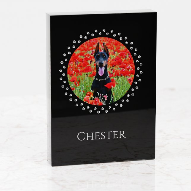 Bloqueo de fotos de perro personalizado - Regalo d (Subido por el creador)