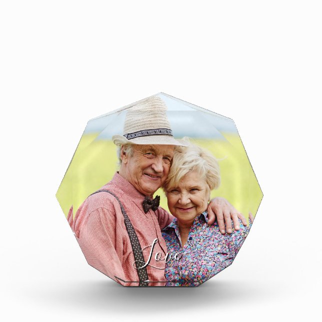 Bloqueo de fotos de personalizados de TEXTO y FOTO (Anverso)