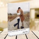 Bloqueo de fotos de personalizados para regalo de<br><div class="desc">¡Crear recuerdos duraderos con un bloque fotográfico personalizado! Añadir fotos y nombres de personalizados para San Valentín, madre, día del padre, cumpleaños o regalos para parejas y seres queridos. Bloqueo de fotos de personalizados, regalo de fotos personalizado, bloque de fotos con nombres personalizados, regalo de San Valentín, regalo de fotos...</div>