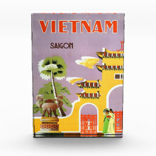 Bloqueo de fotos de viajes de Vietnam Saigon