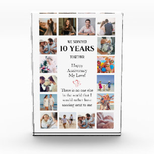 Bloqueo de fotos del aniversario de un hitos graci