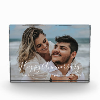 Bloqueo de fotos del aniversario del Boda Parejas