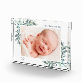 Bloqueo de fotos del Día de la Madre con hojas de 