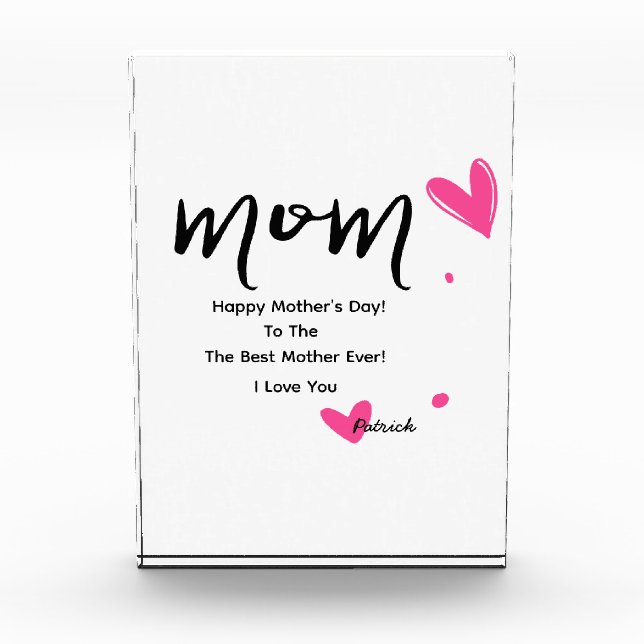 Bloqueo de fotos del Día de la Madre de los navida (Anverso)