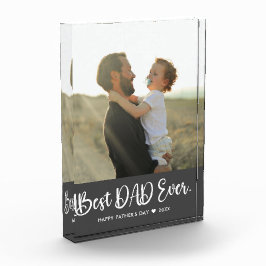 Bloqueo de fotos simple del Día del Padre Mejor