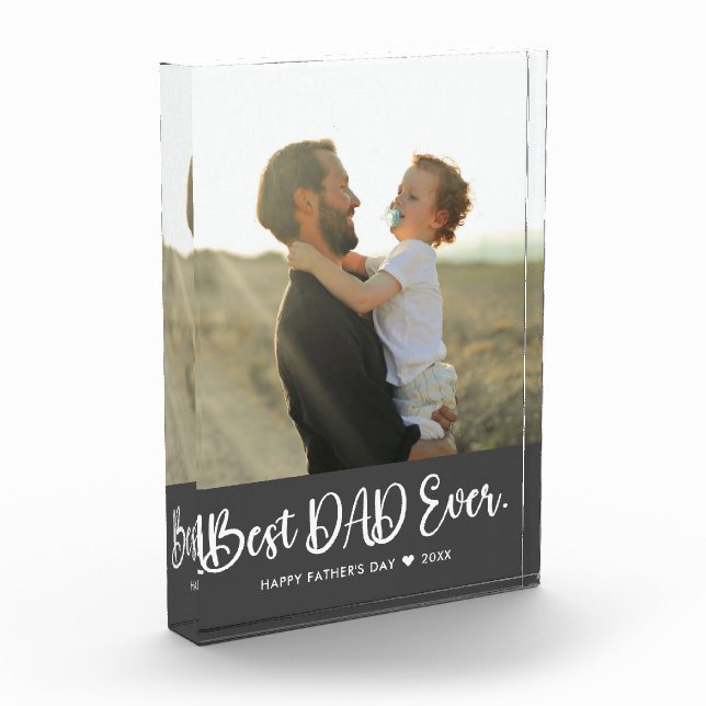 Bloqueo de fotos simple del Día del Padre Mejor (Izquierda)