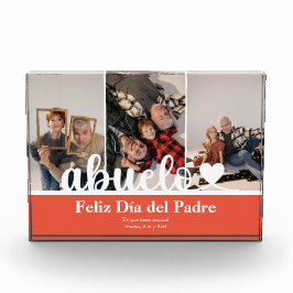 Bloqueo fotográfico moderno de 3 fotos de Abuelo D