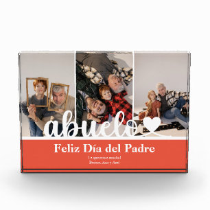 Bloqueo fotográfico moderno de 3 fotos de Abuelo D