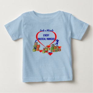 Bloques ABC - Camiseta de bebé milagro