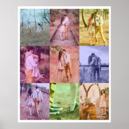 Bloques de fotografía retro de Poster de arte pop 