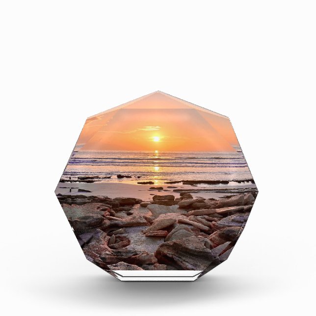 Bloques de fotos de Beach Tropical Sunrise (Anverso)