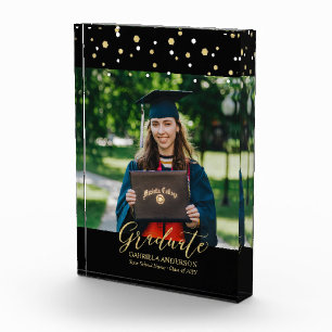 Bloques de Fotos de Regalo de Graduación con Confe