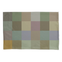 Bloques en negrita y tiras 1 funda de almohada