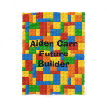 Bloques futuros del constructor - manta del bebé