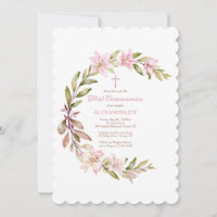 Blossom Crescent Primera Invitación a la Comunión