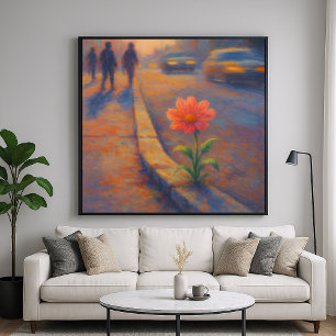 Blossom de acera - Arte estilo pintura estilo past