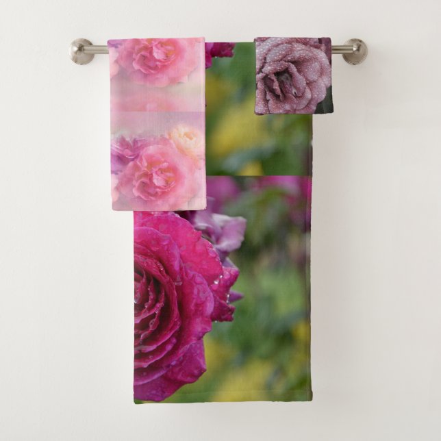 Blossoms Floral Ducha Bañera Destino De Casa (In situ)