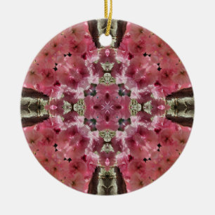 Blossoms rosa Ornamento floral Kaleidoscopio