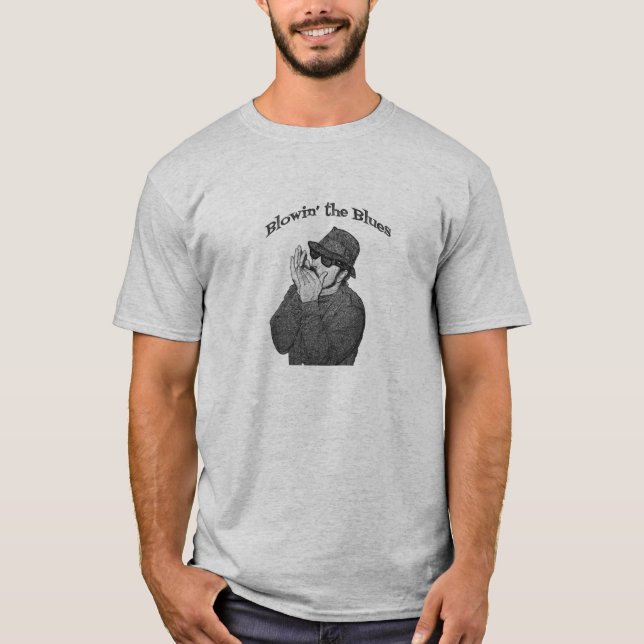 Blowin la camiseta de los azules (Anverso)