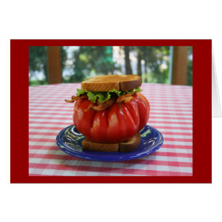 BLT con tomate gigante