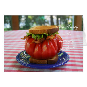BLT con tomate gigante