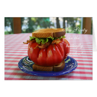 BLT con tomate gigante